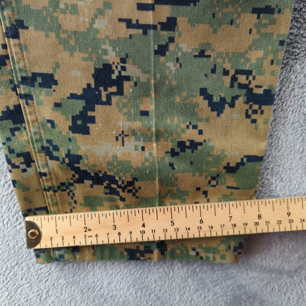 Vintage US Marine Corps Pants Mens 28 Short MARPAT Woodland Camo MCCUU Combat - Picture 6 of 10